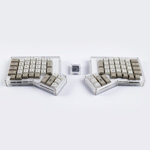 KeyClicks W-Ergo 2.4G Wireless Split Ergonomic Mechanical Keyboard image 3