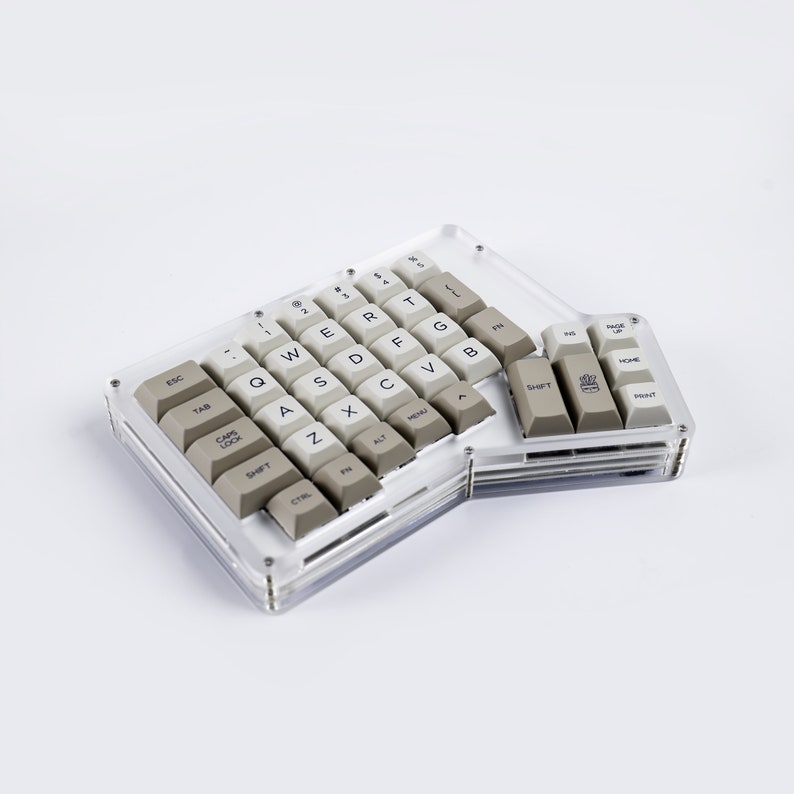 KeyClicks W-Ergo 2.4G Wireless Split Ergonomic Mechanical Keyboard image 4