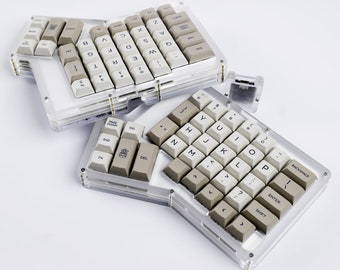 KeyClicks W-Ergo | 2.4G Wireless Split Ergonomic Mechanical Keyboard