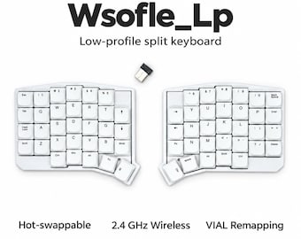 W-Sofle LP | 2.4G Wireless Split keyboard