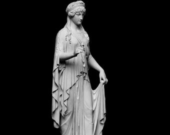 Elpis Sculpture, 38 cm, The Goddess of Hope Statue, Bertel Thorvaldsen, Ancient Greek, Mythology Statue, Greek Goddess, Greek Statue, Elpis