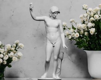 Hermaphroditus, 38 cm, Hermaphroditus Statue, Hermaphroditus Sculpture, Greek Sculpture, Greek art, Roman Art, Mythological Art, 3DPrinted