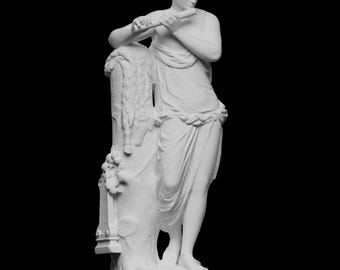 Estatua de Mercurio, 38 cm, dios romano de la velocidad y el comercio, mitología hecha a mano, escultura de Hermes, arte antiguo, pieza de coleccionista, mitología griega.