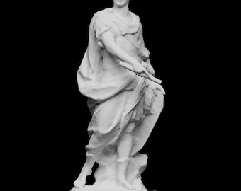 Caesar Statue, 38 cm, Julius Caesar Statue, Ancient History, Roman Emperor Sculpture, Roman Leader Figurines, Detailed Collectible Figurines