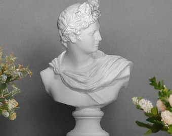 大型アポロ胸像彫刻 - ベルヴェデーレのギリシャのアポロ像 - 新古典