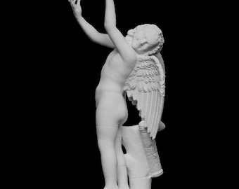 Eros Cupid Statue, God of Love Sculpture for Romantic Bedroom Decor, Greek Mythology Art, Ancient Roman Replica, Multiple Sizes Available