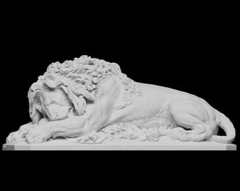 Posąg lwa, 38 cm, Lew z Aspern, Mityczna statua lwa, Sprawiedliwość w Wiedniu, Wystrój wnętrz, Dekoracja półki na książki, Prezent pamiątkowy, Rzeźba zwierzęcia