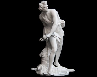 David Statue l 38 cm I Gian Lorenzo Bernini l David Sculpture l Shelf Decoration, Desk Decor | 3D Printed | Different Color & Size Option
