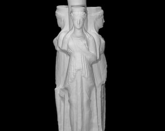 Hekate Statue, 38 cm, Hekate Statue, Göttin der Magie, griechische Göttin der Magie, Hexerei, Mond Altar Dekoration, okkultes Geschenk für Hexen & Heiden
