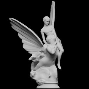 Mermaid, Mermaid Statue, Mythical Creature Figurine, Unique Legendary Mermaid Figurine, Fantasy Art Decor, Sculpture Mermaid Figurine
