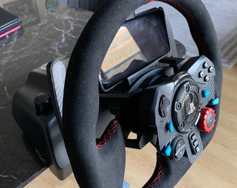 Logitech G29 G920 G923 Dシェイプステアリングホイールアップグレード