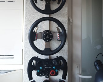 Montagem na parede do volante
