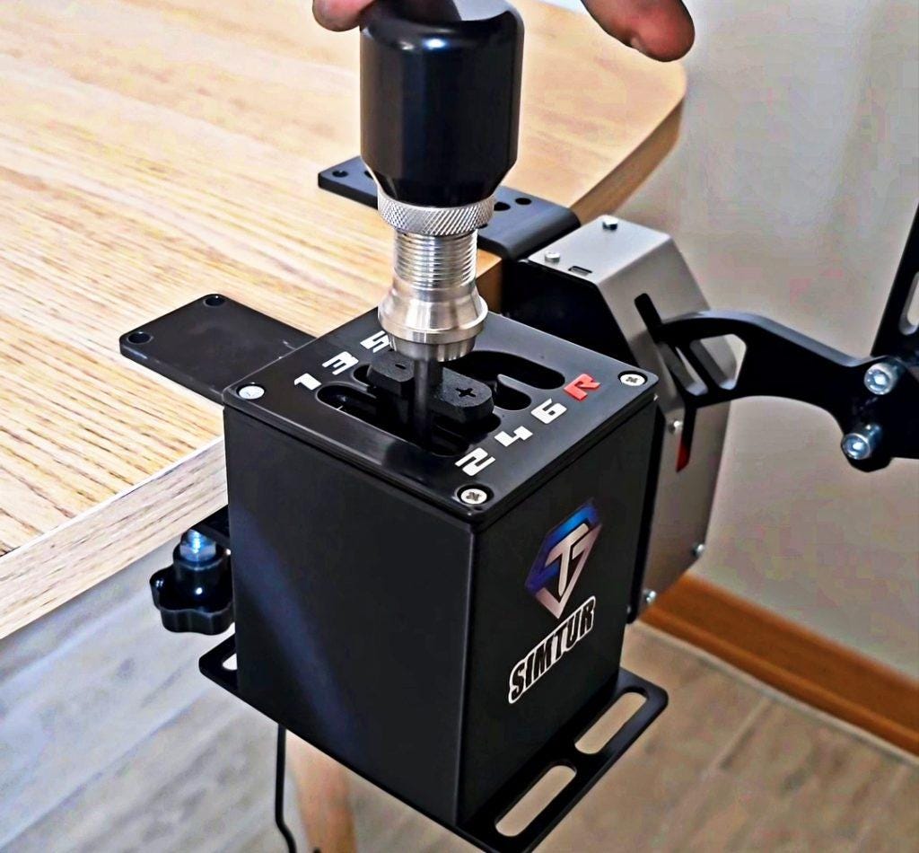 USB H-pattern & Sequential Shifter – Dual-mode Sim Racing