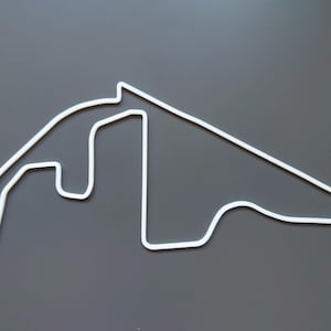 F1 Track Wall Art: Handmade Racing Circuit Home Decor