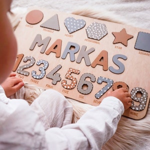 Educational toys for 1 year old Personalized Gift For 2 Year Old Boy Gift, 1 Year Old Girl Gift 2nd Birthday Gift Toddler Busy Board