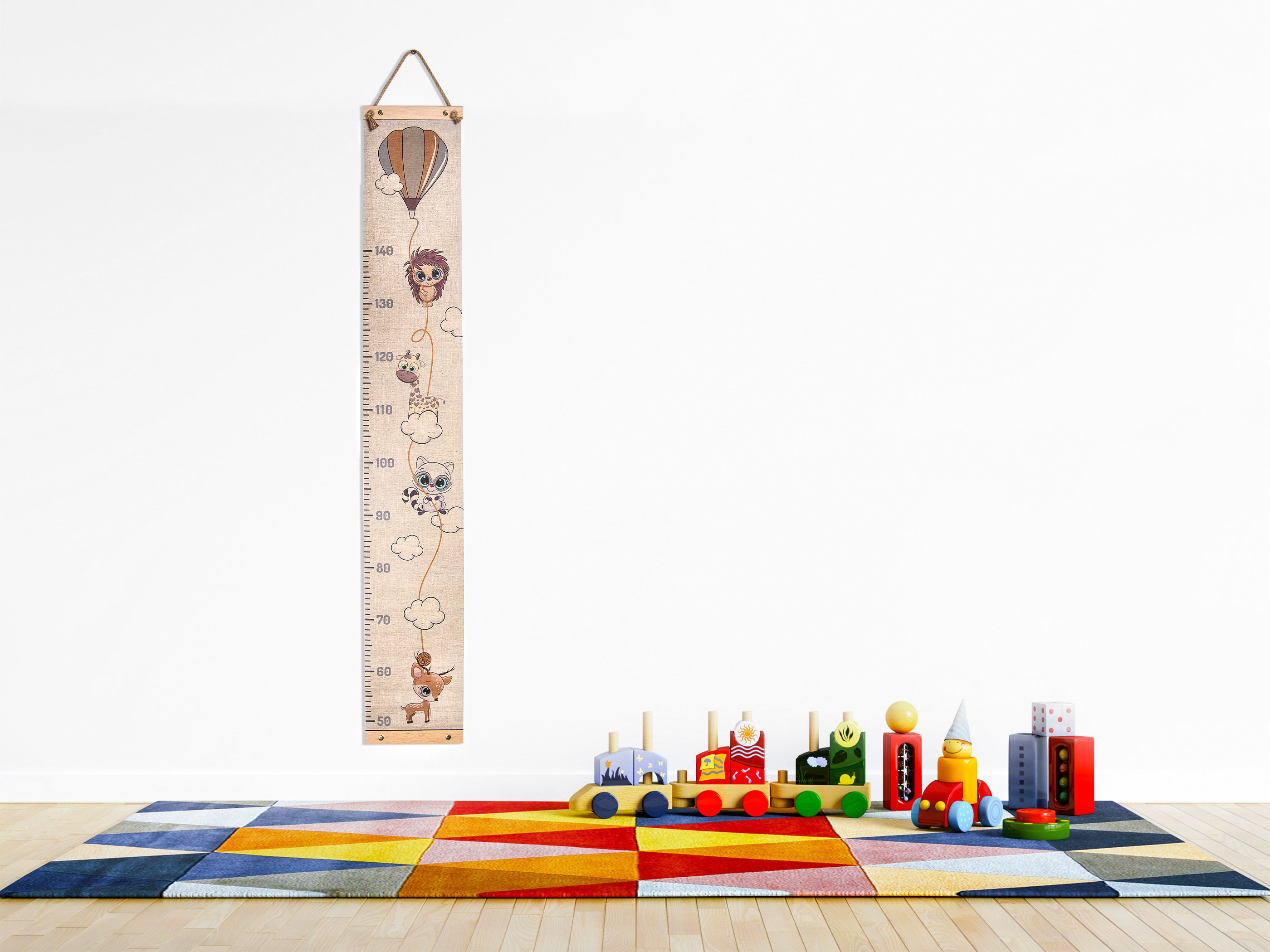personalised-height-chart-wood-and-canvas-baby-ruler-growth-chart-for