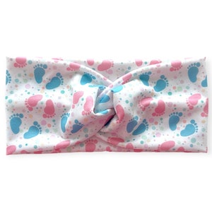 Baby Feet Confetti Headband, L&D, OB, Nursing Headband, Nurse Headband , Headband for Women, Revelry Headband Co.