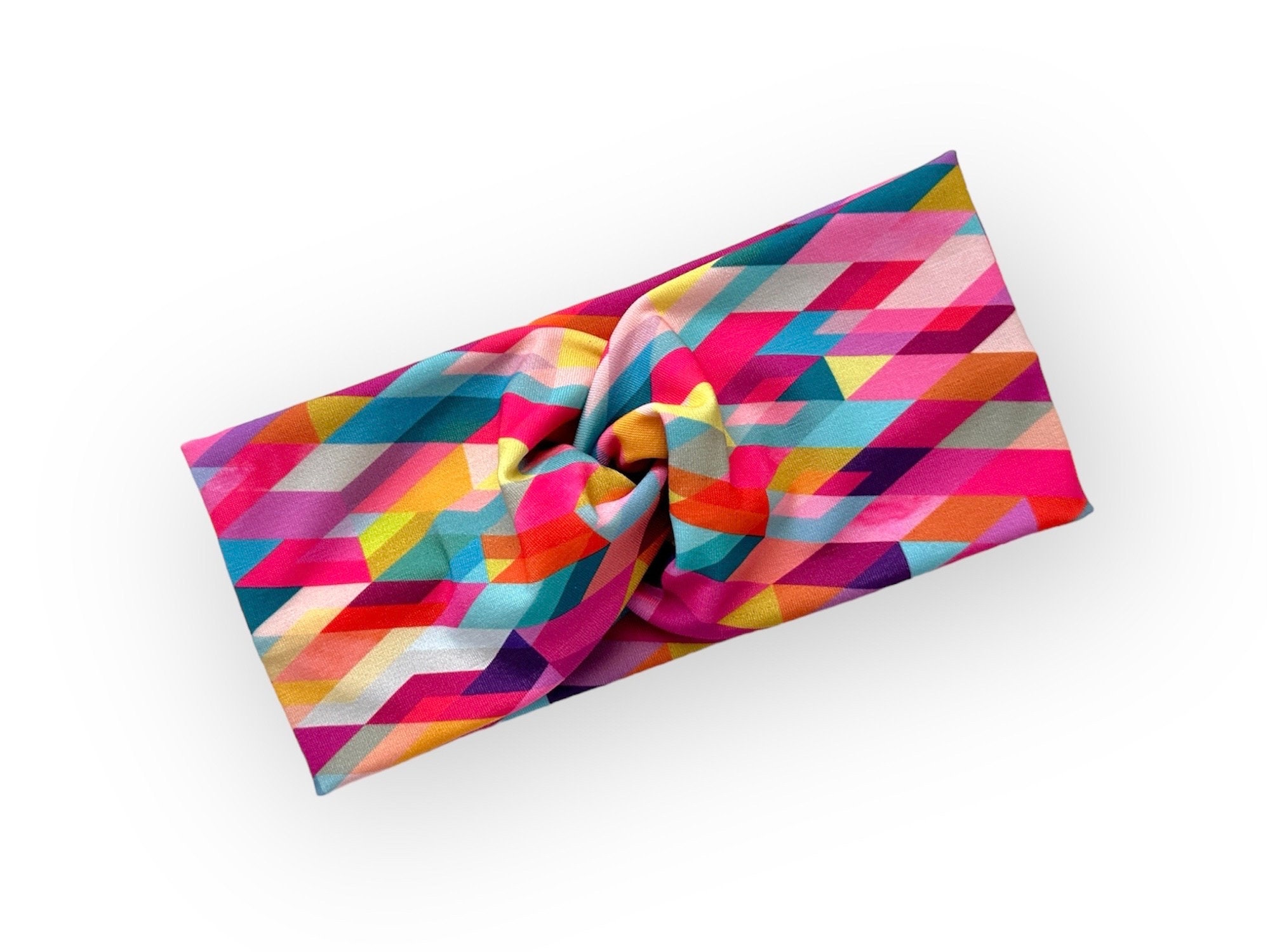 Colorful Abstract Headband Yoga Headband Stretch Headband Headband for