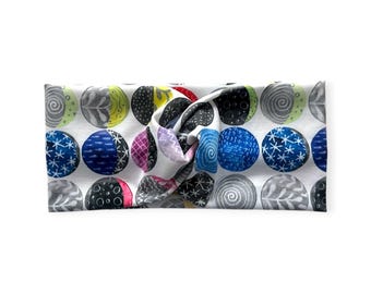 Moon Phases Headband: Twisted Knot Stretch Headband for Women
