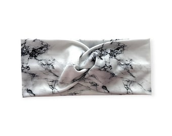 Marble Stretch Headband: Women's Comfortable Headwear