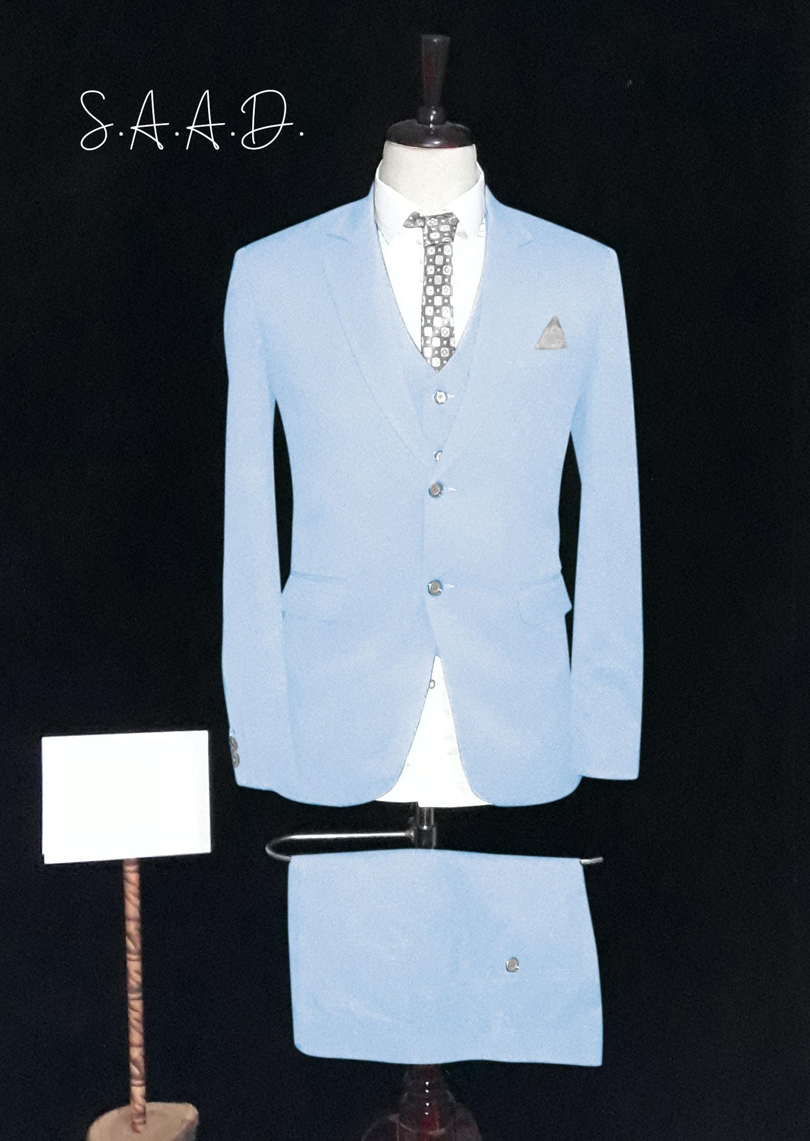 Men's Rust Ultra Slim Fit Prom Suit or Wedding Suit main image 1