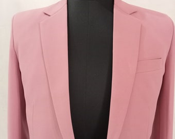 Men's candy pink suit, Men's suit, Party Wear, Prom suit, Wedding suit, Theme suit, office wear, Gifts for men's.
