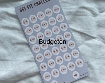 Get fit Challenge / A6 Grösse