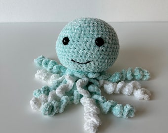 Plush Jellyfish Amigurumi  Super Chunky Handmade Jellyfish Crocheted Jellyfish