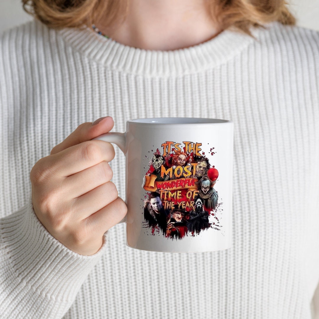Retro Horror Movie Mug, Horror Mug, Movie Mug, Halloween Mug, Seasonal