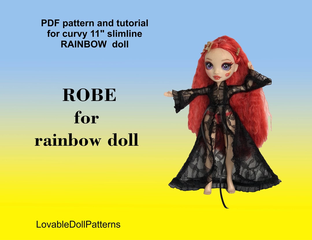 PDF Pattern and Tutorial on How to Make ROBE for the Curvy 11 Slimline