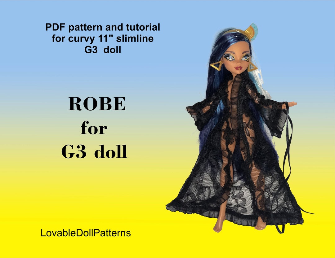 PDF Pattern and Tutorial on How to Make ROBE for the Slimline 11 G3