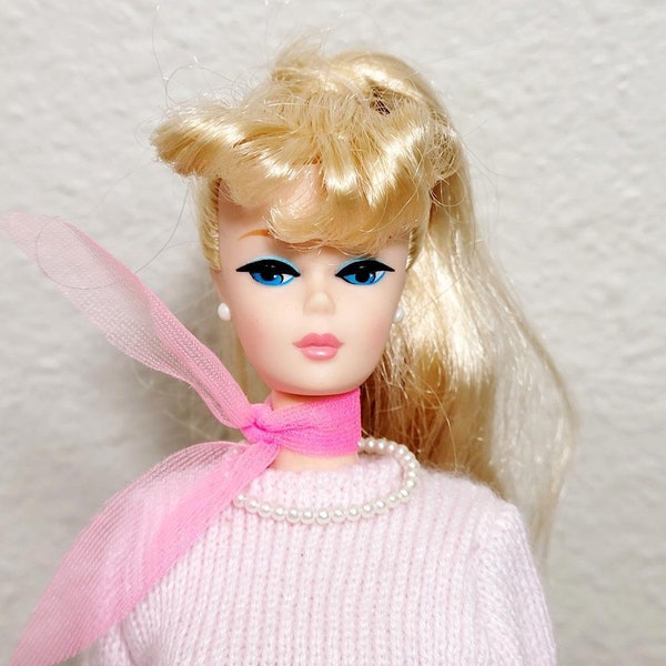 Barbie Loves Evis Doll Blonde Ponytail 1997 Vintage Elvis Live On Stage