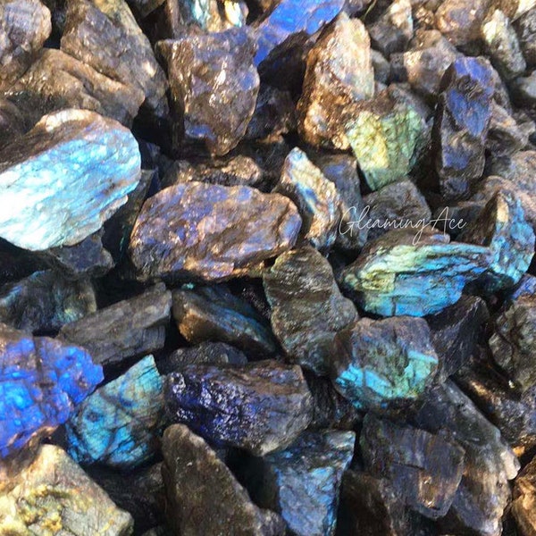 Natural Raw Labradorite Stone, Wholesale Rough Labradorite Crystals, Healing Crystal