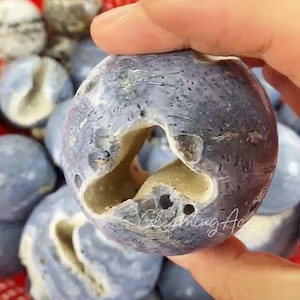 Natural Blue Coral Sphere Blue Ridge Coral Ball