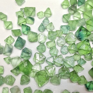 High Quality Raw Green Fluorite Octahedron Bulk Wholesale