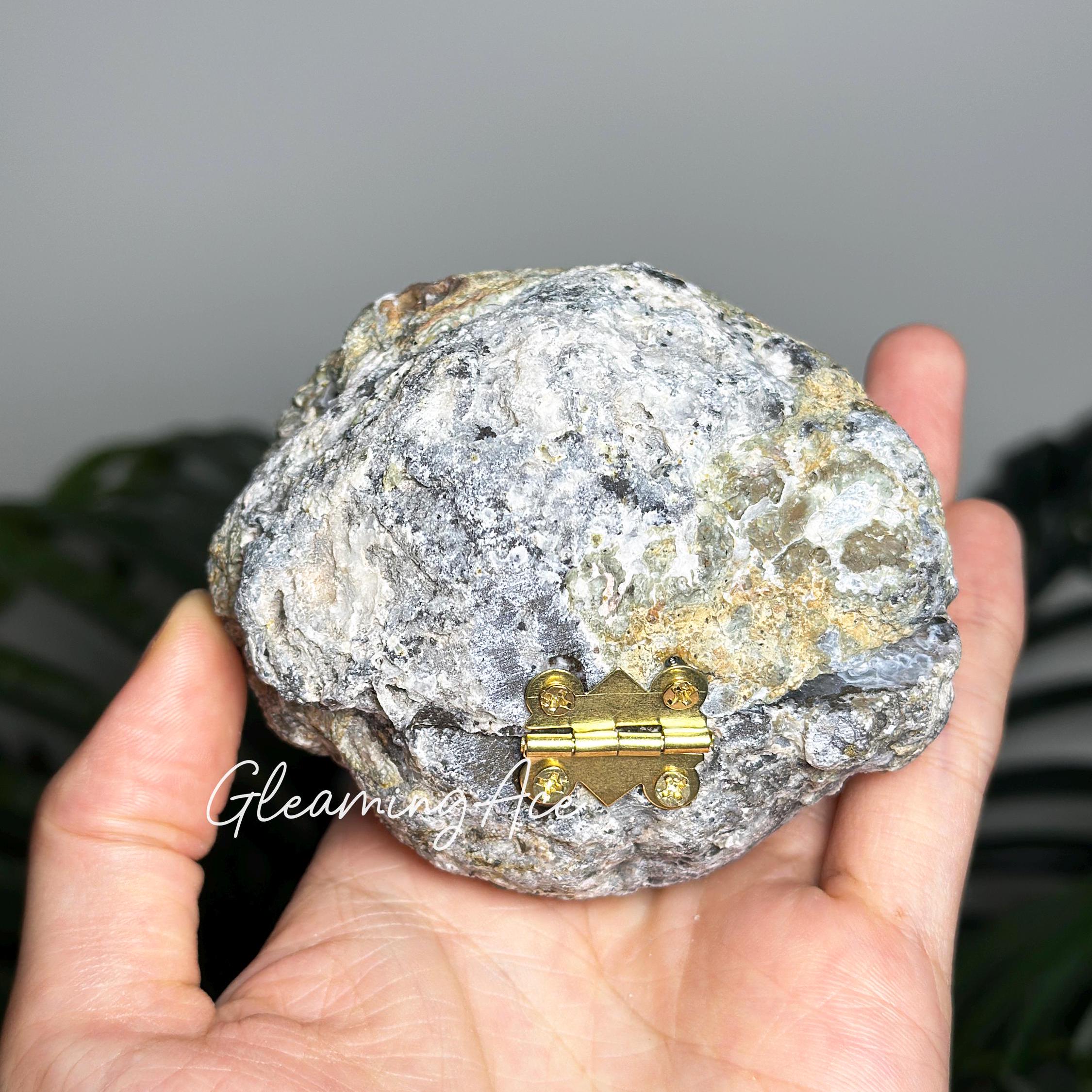 Brazilian Crystal Geode Ring Boxes, Geode Agate Jewelry Box, Idea