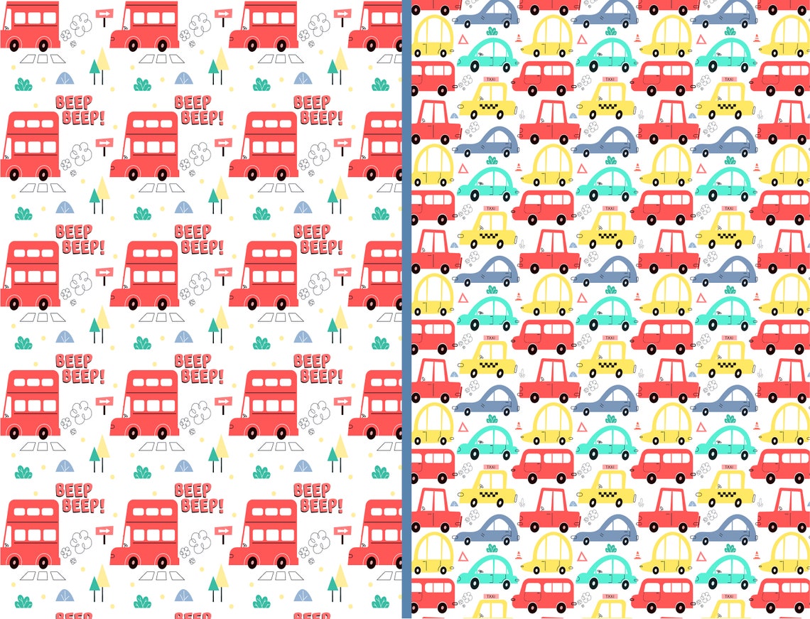 Disney Cars Seem Less Pattern Cars Seamless Pattern, Kids Clip Art (digital Download) - Etsy