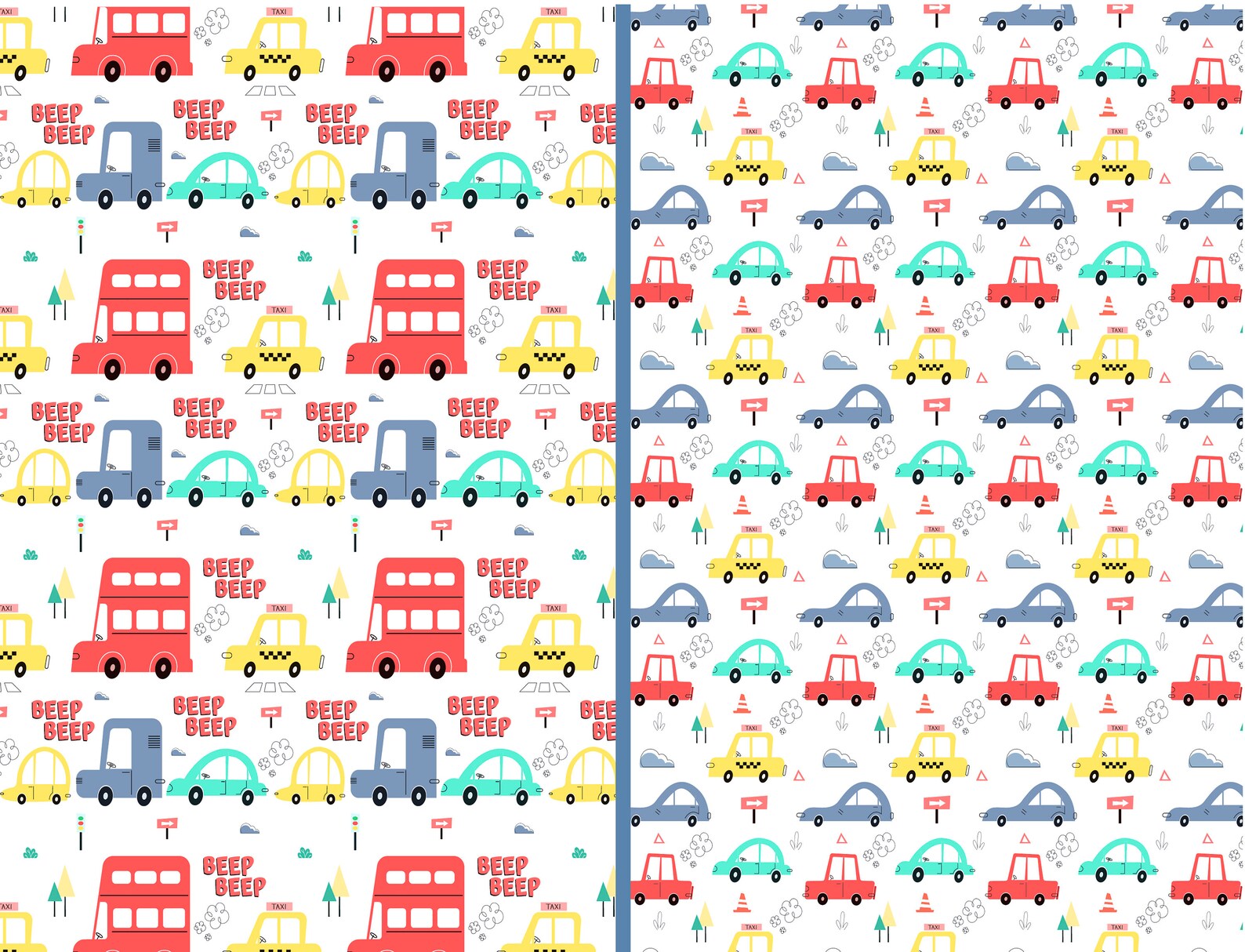 Disney Cars Seem Less Pattern Cars Seamless Pattern, Kids Clip Art (digital Download) - Etsy