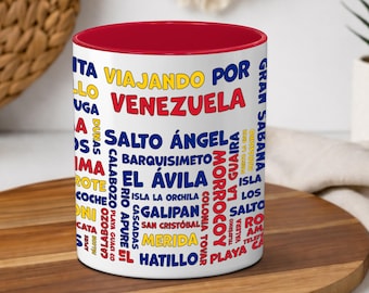 Venezuela Coffee Mug, Cities & Landmarks, Venezuelan Gift (11oz)