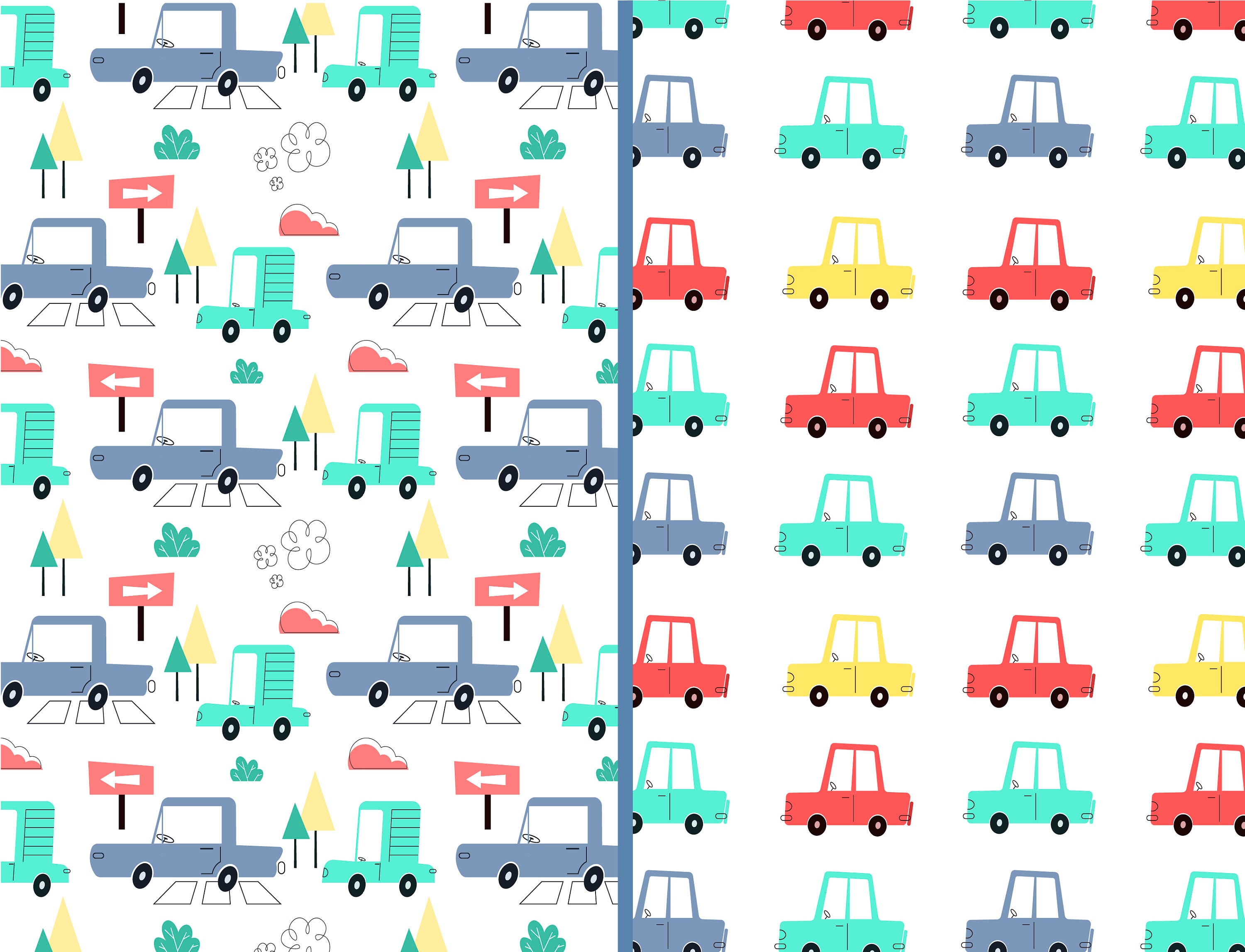 Disney Cars Seem Less Pattern Cars Seamless Pattern, Kids Clip Art (digital Download) - Etsy