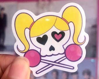 Lollipop Chainsaw Inspired Vinyl Sticker