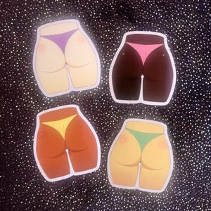 Freckle Booty Stickers