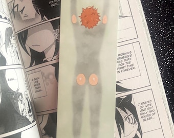 Volleyball Anime Boy H.S. Onsen Bookmark