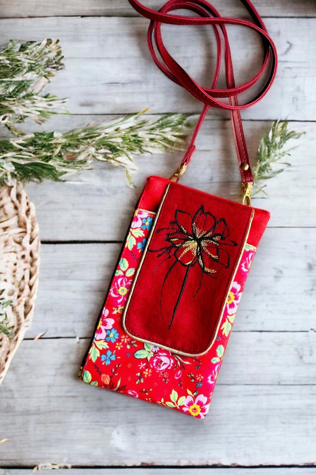 Phone Pouch Bag Women's Bag Okay Shoulder Strap Summer Bag Etsy