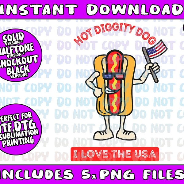 Hot Diggity Dog Bar - Etsy