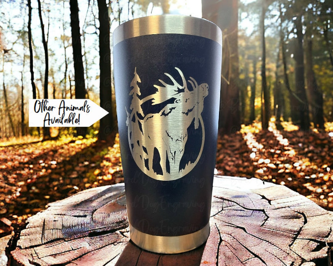 20oz Outdoor Coffee Tumbler for Him, Cup Holder Friendly Travel Mug