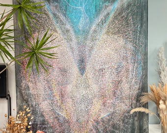Lyran Crystalline Heart | Lightcode Activation Wall Art | Lionsgate Portal | Awakening your Courageous & Compassionate Heart