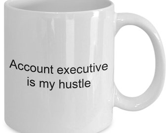 Taza de café "Ejecutivo de cuentas ajetreado" / Regalo divertido para la oficina