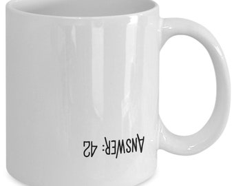 La respuesta es 42 tazas