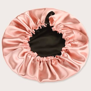Reversible Satin Hair Bonnet, Sleep bonnet, Silk bonnets, Nightcap, Adjustable bonnet, Satin nightcap, Hair accessories